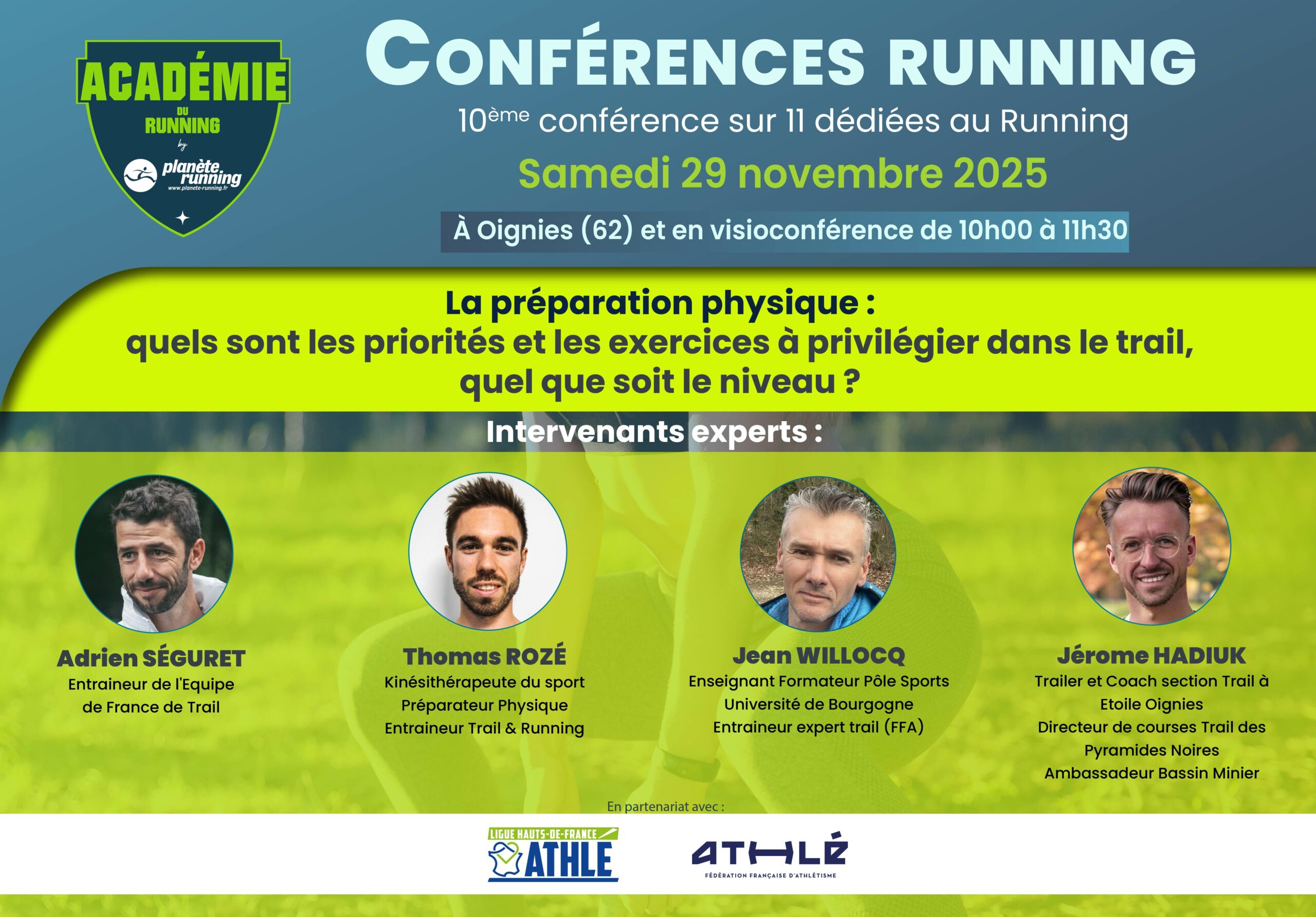 10È CONFÉRENCE RUNNING