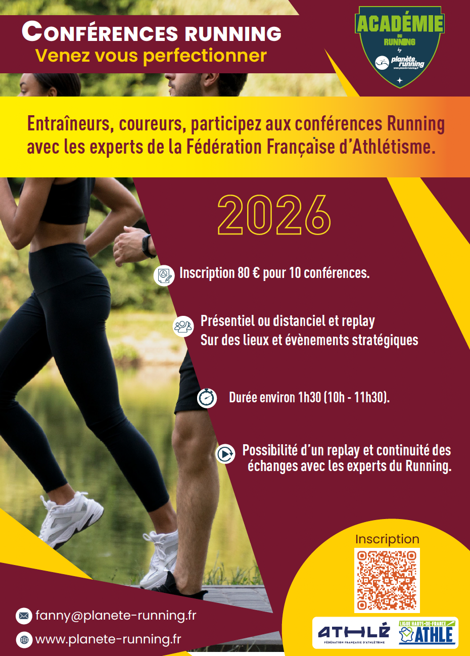 CONFÉRENCES RUNNING 2026